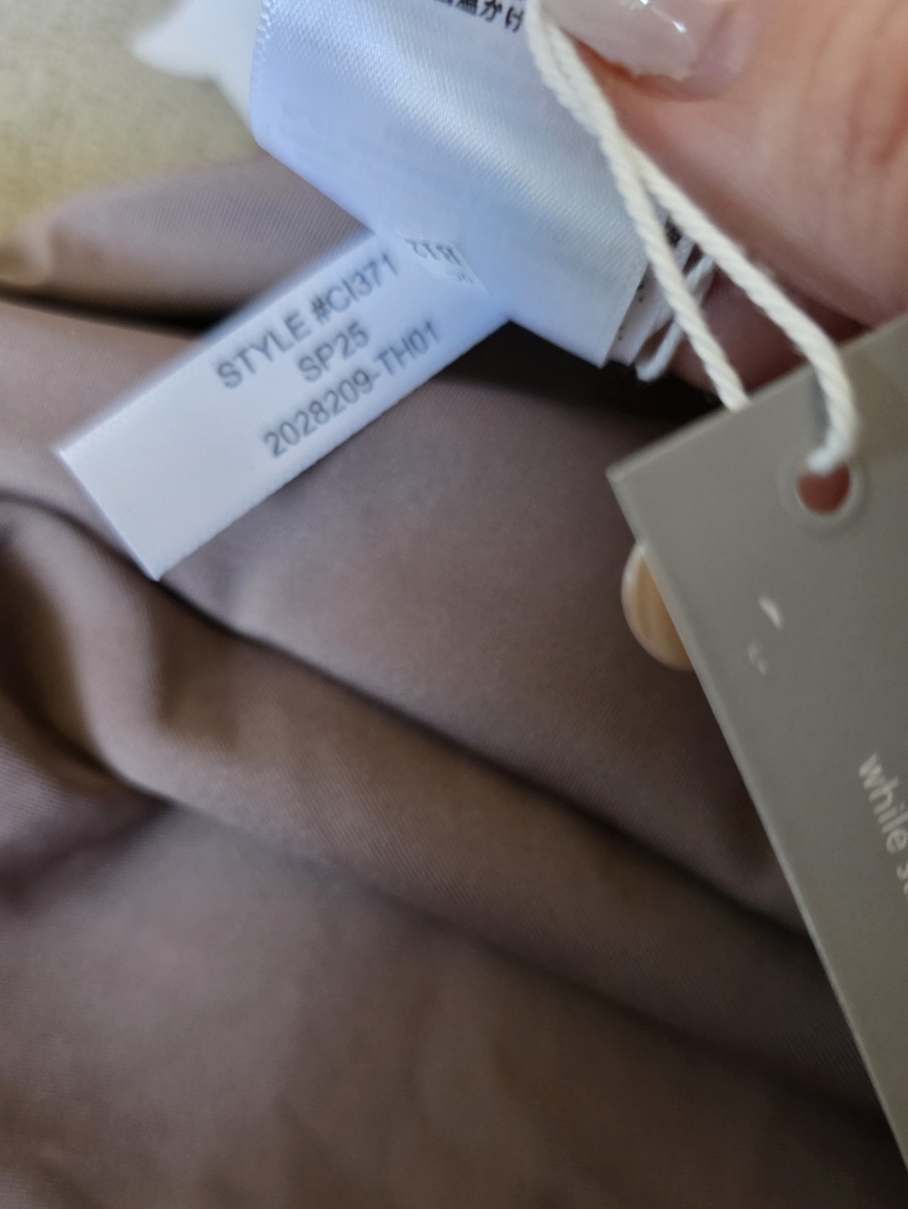 NEW J. Crew Long-torso Lana one-piece in Classic Sculpt Bronze Tan - Picture 10 of 11